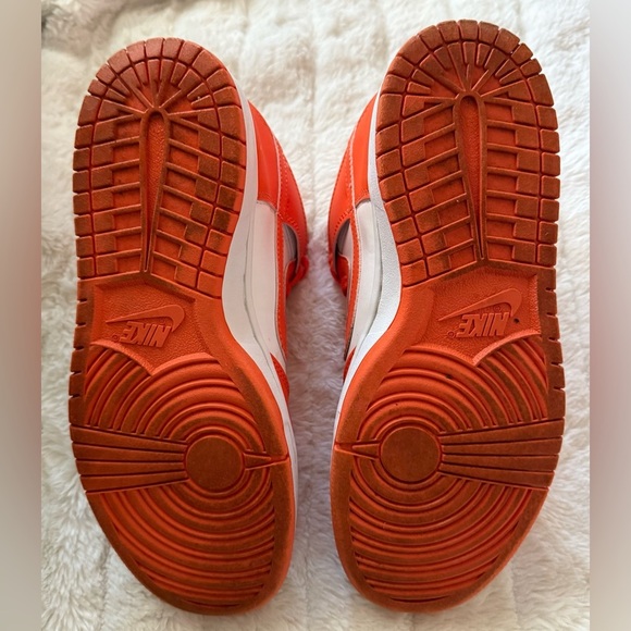 Nike Dunk High Syracuse 2021 Men’s Size 7 White Orange DD1399-101 EUC - Picture 8 of 8